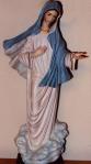 Our Lady of Medjugorje Statue - 24 Inch - Hand-painted Polymer Resin