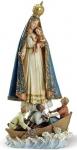 Caridad Del Cobre Statue - Our Lady of Charity - 13 Inch - Made of Resin 