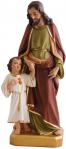 St. Joseph With Child Jesus Statue - 17 Inch - Polymer Resin - Patron of Fathers