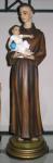 St. Anthony Statue - 18 Inch - Hand-painted Polymer Resin - Patron of Lost Things