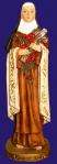 St. Therese Statue - The Little Flower - 6 Inch - Resin - Patron Saint of Missionaries