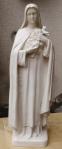 St. Therese Outdoor Garden Church Statue - 48 Inch - Polymer Resin