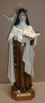 St. Teresa of Avila Church Statue - 22 Inch - Hand-painted Polymer Resin - Patron Saint of Headache Sufferers