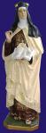 St. Teresa of Avila Church Statue - 61 Inch - Hand-painted Polymer Resin - Patron Saint of Headache Sufferers