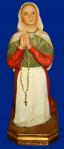 St. Bernadette Statue - 13 Inch - Hand-painted Polymer Resin