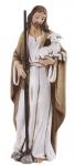 Jesus As The Good Shepherd Statue - 4 Inch - Stone Resin Mix