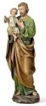 St. Joseph Statue - 14 Inch - Patron Saint of Fathers & The Church
