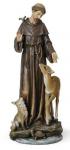 St. Francis Statue - 13.75 Inch - Stone Resin Mix - Patron Saint of Animals