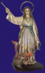 St. Martha Church Statue - 35 Inch - Hand-painted Polymer Resin - Patron Saint of Cooks