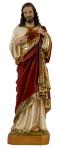 Sacred Heart of Jesus Statue - 12 Inch - Hand-painted Polymer Resin