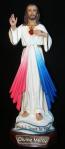 Divine Mercy Statue - 19 Inch - Hand-painted Polymer Resin