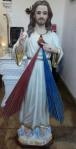 Divine Mercy Church Statue - 60 Inch - Hand-painted Polymer Resin