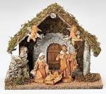 Fontanini Wedding Nativity Set - 5 Piece - 5 Inch Figure Scale - Polyme