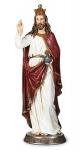 Christ The King Statue - 14.25 Inch - Made of Resin Stone Mix