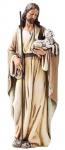 Jesus As The Good Shepherd Statue - 6.25 Inch - Stone Resin Mix