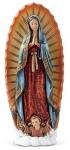 Our Lady of Guadalupe Statue - 7.25 Inch - Resin Stone