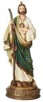 St. Jude Statue - 10.75 Inch - Small Drawer With Scroll