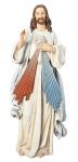 Divine Mercy Statue - 18.5 Inch - Resin Stone Mix