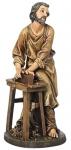 St. Joseph The Worker Statue - 17.75 Inch - Resin Stone Mix