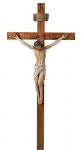Church Wall Crucifix - 72 Inch Cross / 34 Inch Corpus - Wood / Resin 