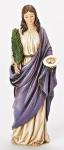 St. Lucy Statue - 6 Inch - Resin - Patron Saint of The Blind 