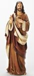 Sacred Heart of Jesus Statue - 18 Inch - Stone Resin Mix