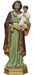 St. Joseph Church Statue - 54 Inch - Hand-painted Polymer Resin