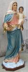Our Lady of the Rosary Church Statue - 42 Inch - Hand-painted Polymer Resin