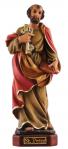 St. Peter Statue - 12 Inch - Hand-painted Polymer Resin - Patron Saint of Fisherman