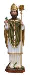 St. Patrick Church Statue - 33 Inch - Hand-painted Polymer Resin - Patron of Ireland