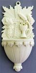 Communion Font - 6 Inch - White Alabaster