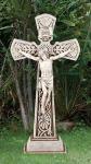 Outdoor Garden Crucifix - 23.5 Inch - Stoneresin
