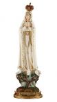 Our Lady of Fatima Statue - 12 Inch - Made of Resin
