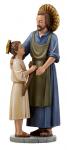 St. Joseph The Worker with Child Jesus Figurine Statue - 8 Inch - Inspired By Sister M.I. Hummel