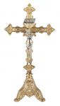 Standing Altar Crucifix - 24 Inch - Made of Brass