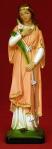 St. Philomena Statue - 8.5 Inch - Handpainted Alabaster