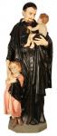 St. Vincent De Paul Church Statue - 61 Inch - Indoor Use Only - Painted Fiberglass