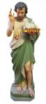 St. John the Baptist Church Statue - 65 Inch - Indoor - Painted Fiberglass 