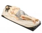 Dead Jesus Laying Down In The Tomb Church Statue - 65 Inch - Painted Fiberglass - Indoor Use Only