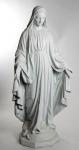 Our Lady of Grace Outdoor Garden Church Statue - 60 Inch - Antique Stone Looking Fiberglass