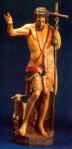 St. John The Baptist Statue - 60 Inch - Painted Fiberglass - Indoor Use Only