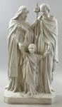 Holy Family Church Statue - 66 Inch - Indoor / Outdoor - Antique Stone - Made of Fiberglass 