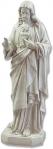 Sacred Heart of Jesus Statue - 52 Inch - Indoor / Outdoor - Antique Stone - Made of Fiberglass