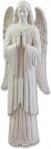 Praying Angel Statue - Indoor / Outdoor - 61 Inch - Antique Stone - Made of Fiberglass