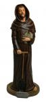 St. Fiacre Church Statue - 44 Inch - Fiberglass - Patron Saint of Gardeners