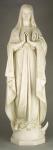 Immaculate Conception Outdoor Garden Church Statue - 50 Inch - Antique Stone Looking Fiberglass