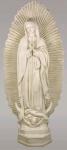 Our Lady of Guadalupe Statue - Indoor / Outdoor - 56 Inch - Antique Stone - Made of Fiberglass
