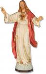 Sacred Heart of Jesus Church Statue - 48 Inch - Indoor - Painted Fiberglass