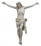 Crucified Jesus Corpus - Outdoor Garden Statue - 60 Inch - Fiberglass