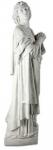 St. John The Apostle Church Statue - 68 Inch - Indoor / Outdoor - Antique Stone - Made of Fiberglass 